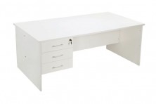 CDK189 Rapid Vibe Desk 1800 X 900 With Fitted CDKP3D 3 Drawer Pedestal